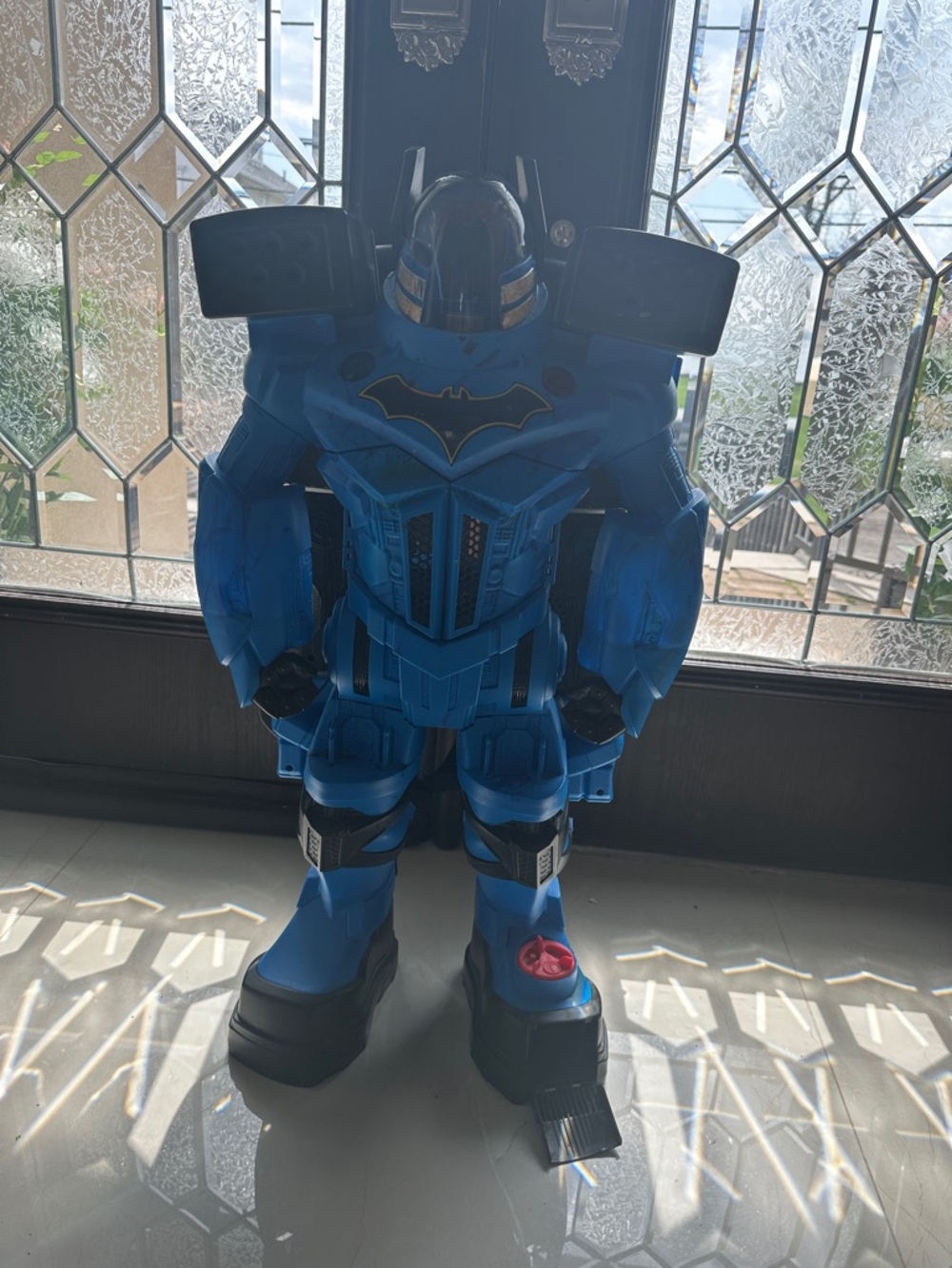 Blue Bat Mech Kids Costume - Unbranded